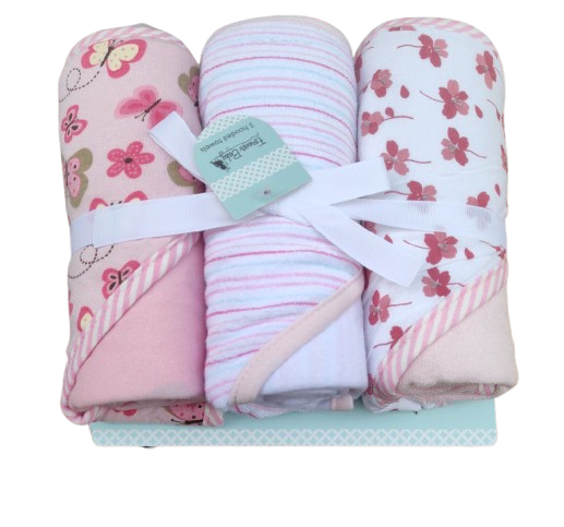 SERVIETTE BEBE AVEC CAPUCHES