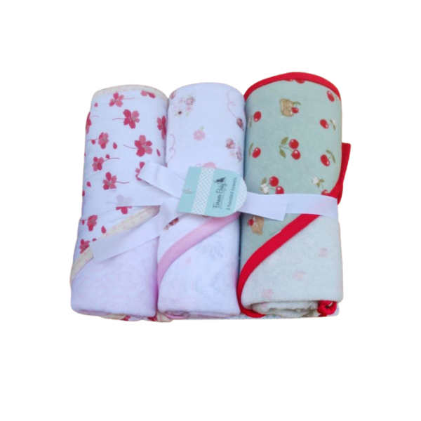 SERVIETTE BEBE AVEC CAPUCHES
