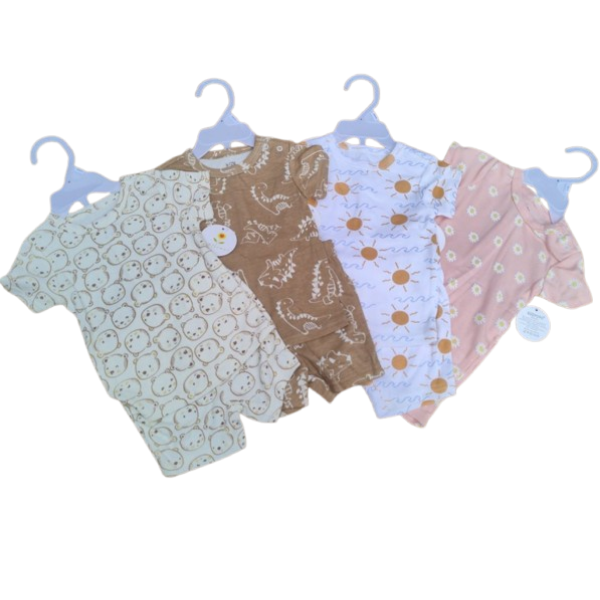 pyjamas ensemble culottes pour bébé 100% COTTON