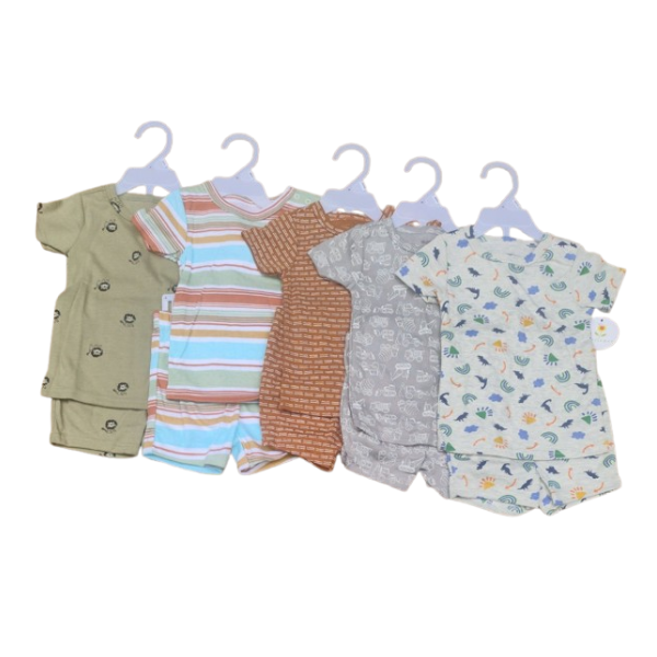 pyjamas ensemble culottes pour bébé 100% COTTON