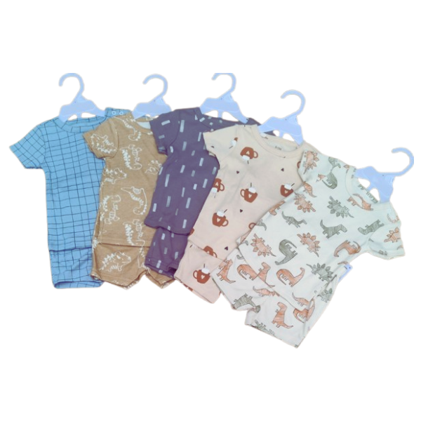 pyjamas ensemble culottes pour bébé 100% COTTON