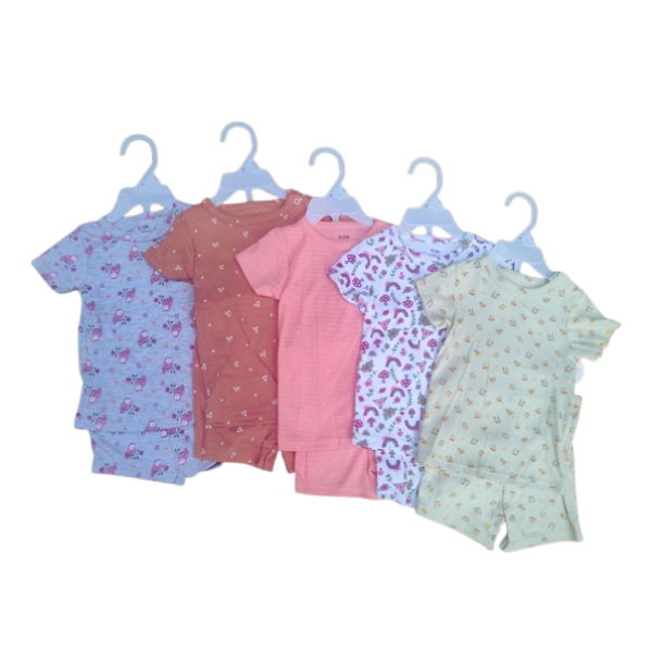 pyjamas ensemble culottes pour bébé 100% COTTON