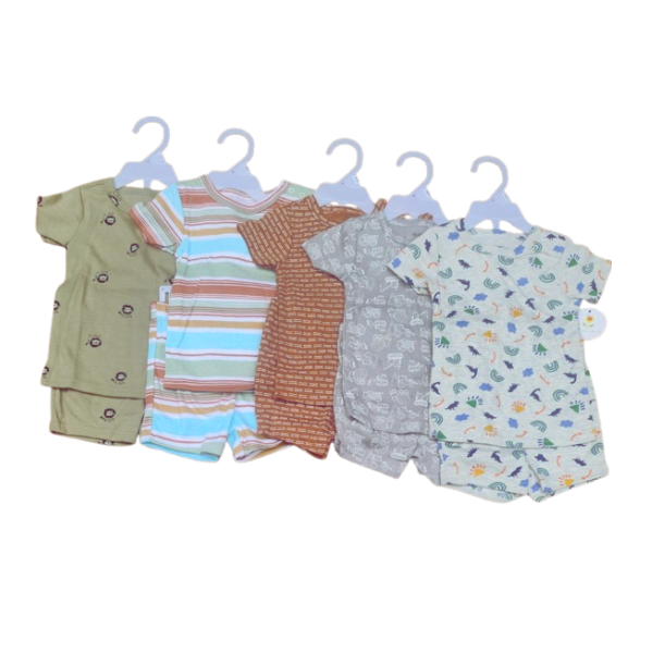 pyjamas ensemble culottes pour bébé 100% COTTON