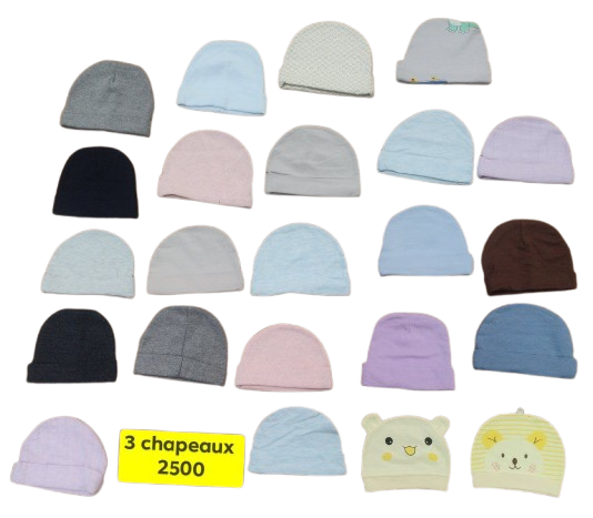 Ces bavoirs , bandeaux; genouillères et chapeaux bébé